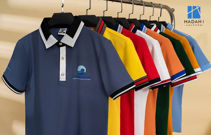 Ưu điểm của áo polo đồng phục may phối màu