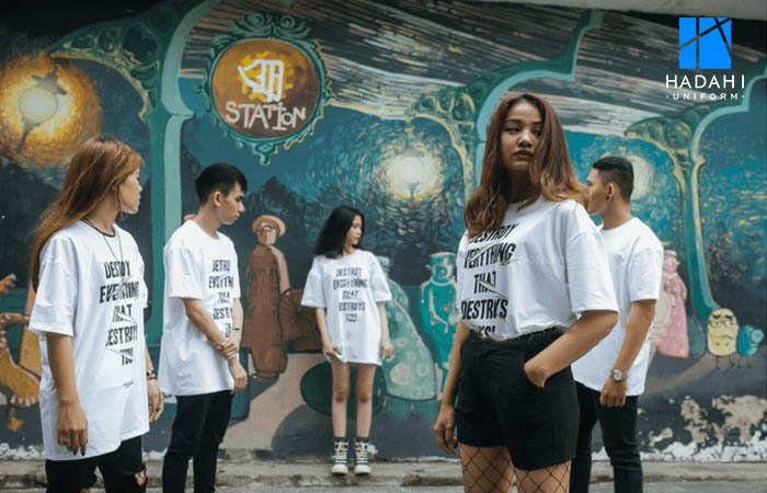 Dịch vụ may áo đồng phục lớp tại Hadahi Uniform