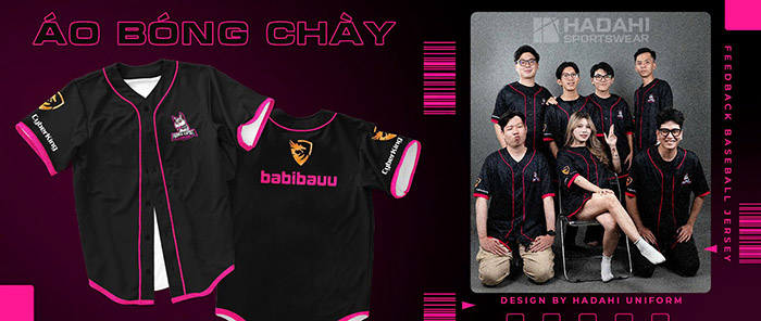 Dịch vụ may áo lớp kiểu bóng chày