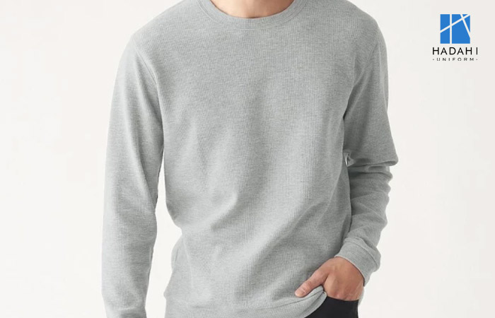 Áo phông cổ tròn tay dài