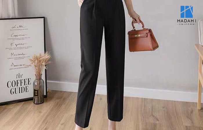 Quần âu công sở dáng baggy