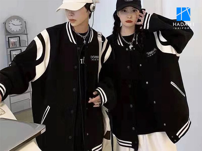 May đồng phục bomber giá rẻ