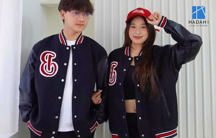 Dịch vụ may áo khoác bomber đồng phục tại Hadahi Uniform