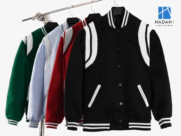 Dịch vụ may áo khoác bomber đồng phục tại Hadahi Uniform