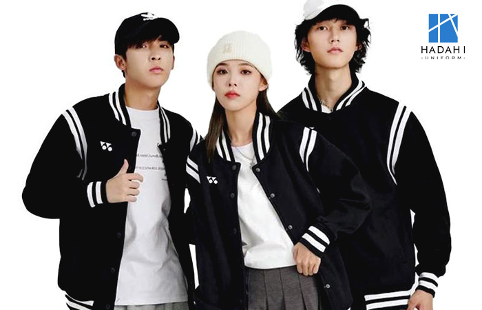 Chọn chất liệu may áo khoác bomber đồng phục