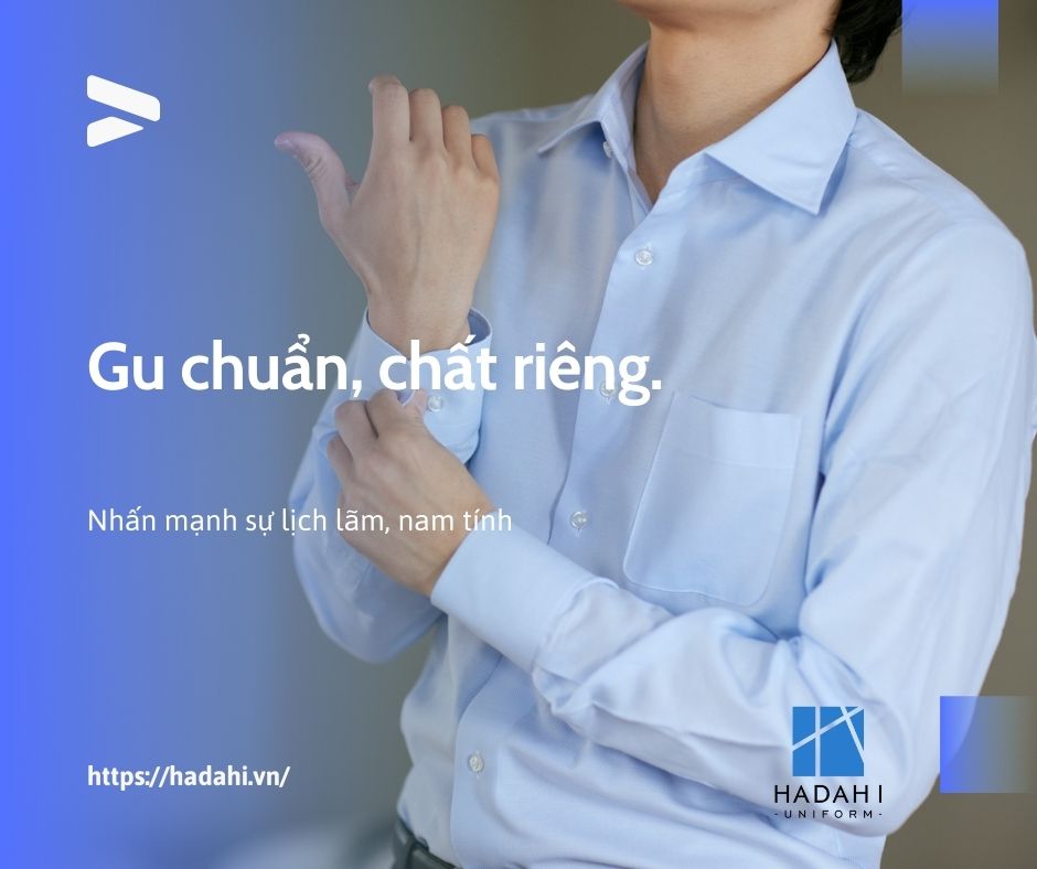 Slogan thời trang nam giúp nhấn mạnh sự lịch lãm