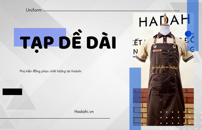 Tạp dề đồng phục dạng dài