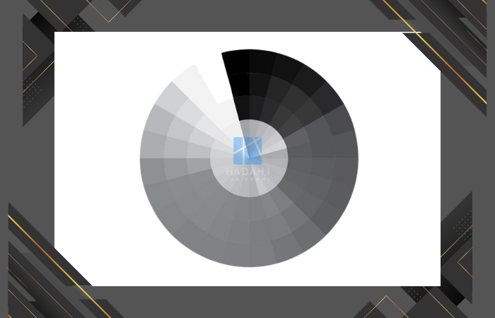 Các tone màu đen được sử dụng phổ biến cho việc may đồng phục