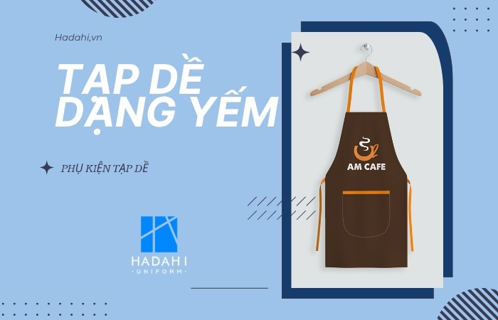 Tạp dề đồng phục dạng yếm
