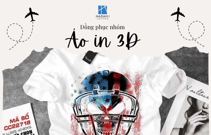 Áo in 3D - nổi bật với các công nghệ in hiện đại