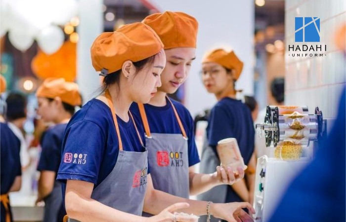 Hadahi Uniform - Nhận may đồng phục quán trà sữa giá rẻ