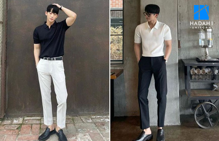 Áo polo dệt kim là gì? Phù hợp với phong cách nào?