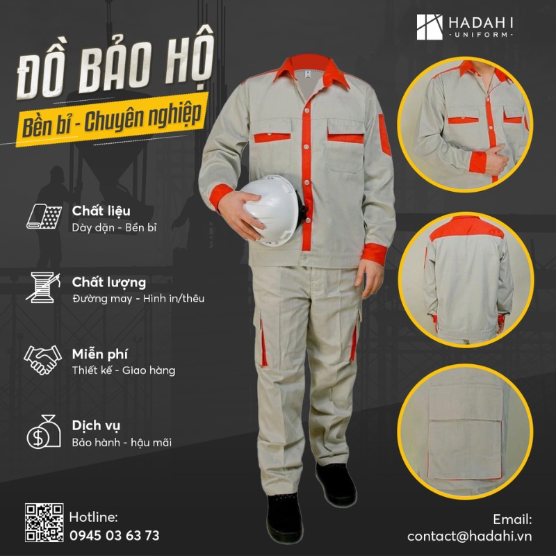 Theo tiêu chuẩn Việt Nam về đồng phục bảo hộ