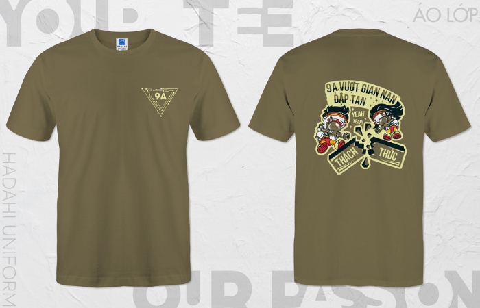 Logo áo lớp Vượt Gian Nan Đập Tan Thách Thức 