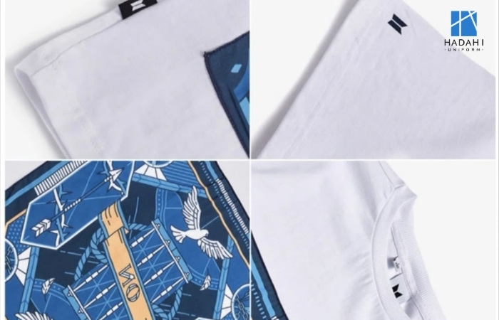 Kiểm tra màu sắc và logo áo đồng phục