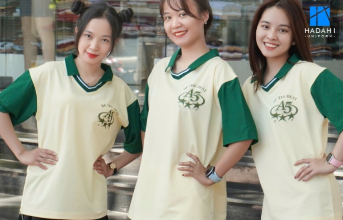 Dịch vụ may áo đồng phục lớp tại Hadahi Uniform