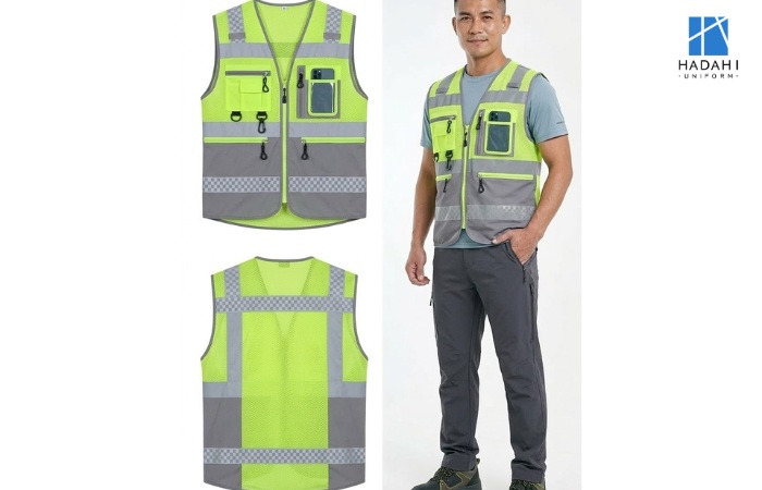 Áo khoác lưới phản quang