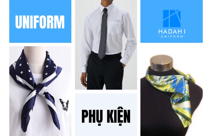Nhóm phụ kiện tăng sự chuyên nghiệp cho đồng phục 