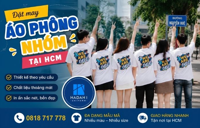 Kinh Nghiệm Đặt May Áo Phông Nhóm Theo Từng Số Lượng Tại TPHCM
