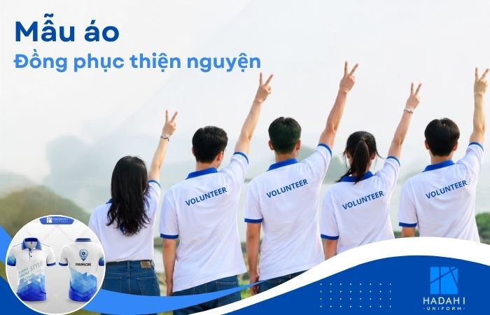 mẫu áo đồng phục thiện nguyện đẹp