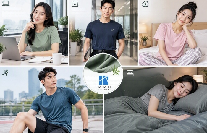 Vải Bamboo Carbon đang được ứng dụng như thế nào?