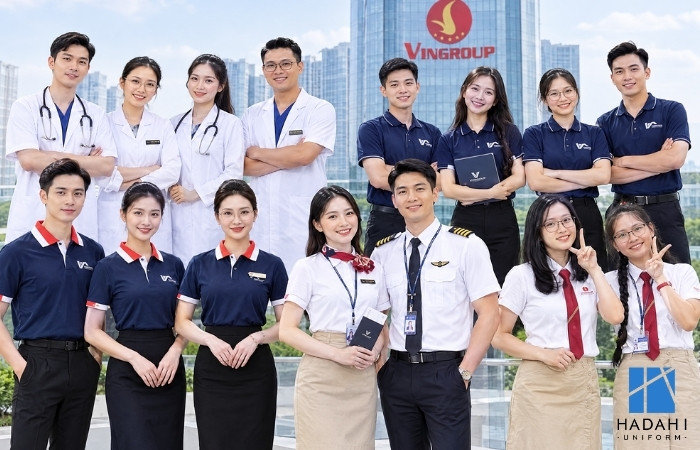 Tập đoàn Vingroup – Đồng phục thể hiện sự chuyên nghiệp, đẳng cấp và kỷ luật