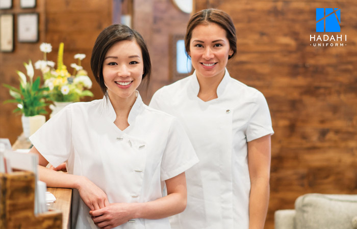 Tăng Tính Nhận Diện Thương Hiệu Qua Các Mẫu Áo Đồng Phục Spa