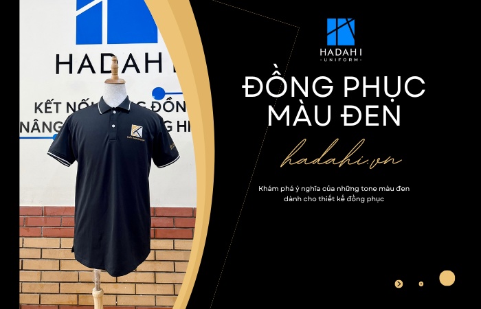 Khám Phá Sức Hút Đến Từ Những Mẫu Áo Đồng Phục Màu Đen