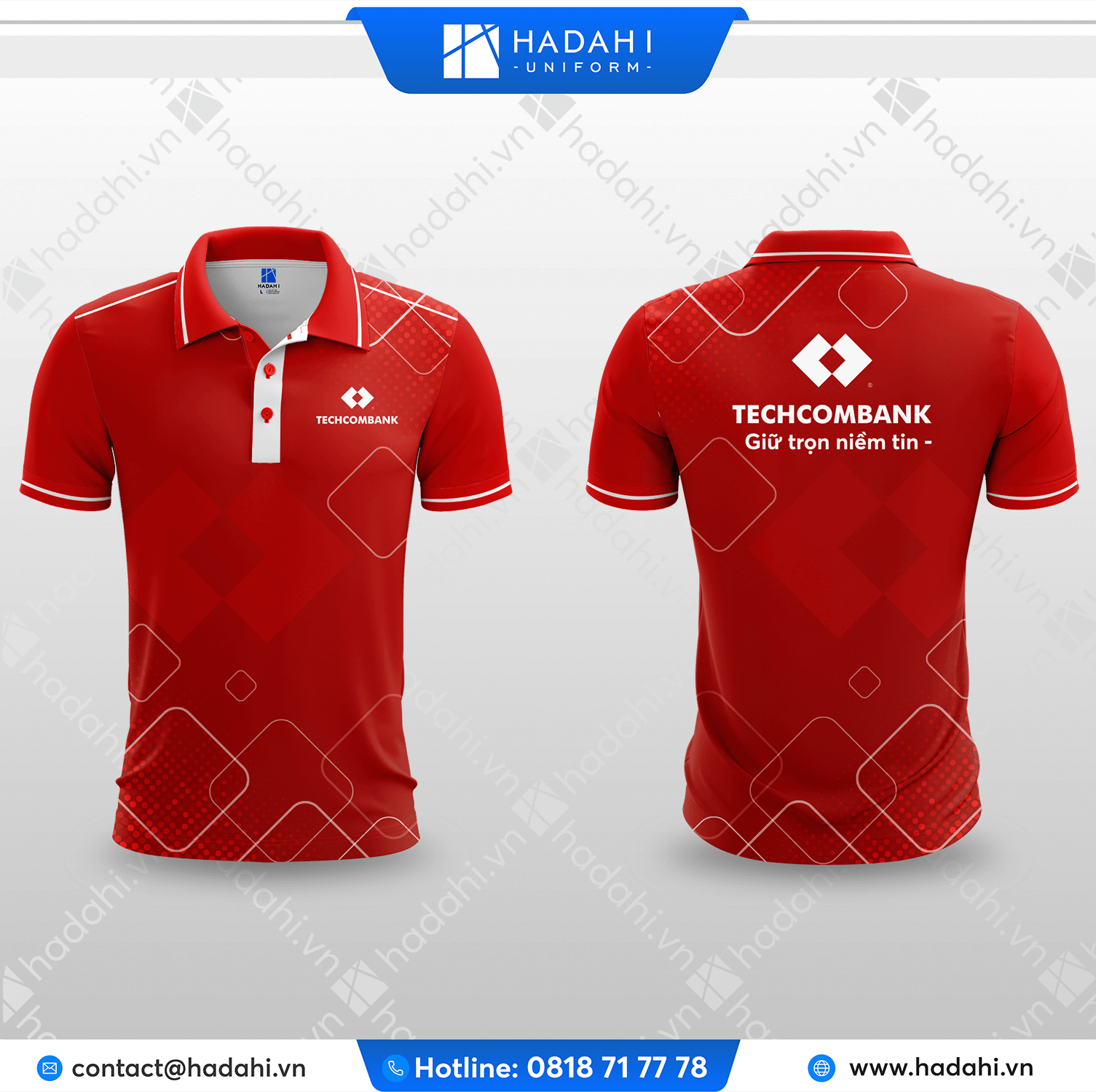 Áo thun ngân hàng Techcombank