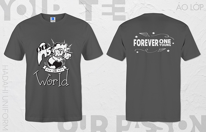 Áo lớp Forever One - Forever Young