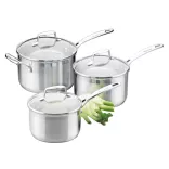 Bộ 3 nồi tay cầm dài Scanpan Impact 71060000