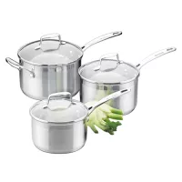 Bộ 3 nồi tay cầm dài Scanpan Impact 71060000