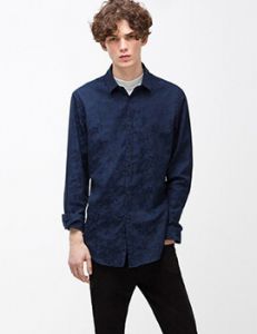 Áo phông nam tím than