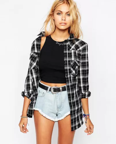 T-shirt sọc nữ