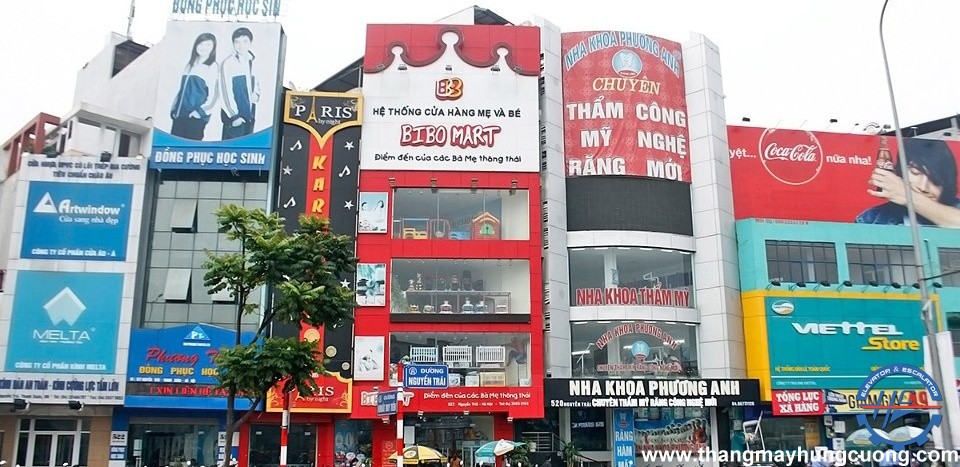 Công trình siêu thị mẹ và bé BIBO MART