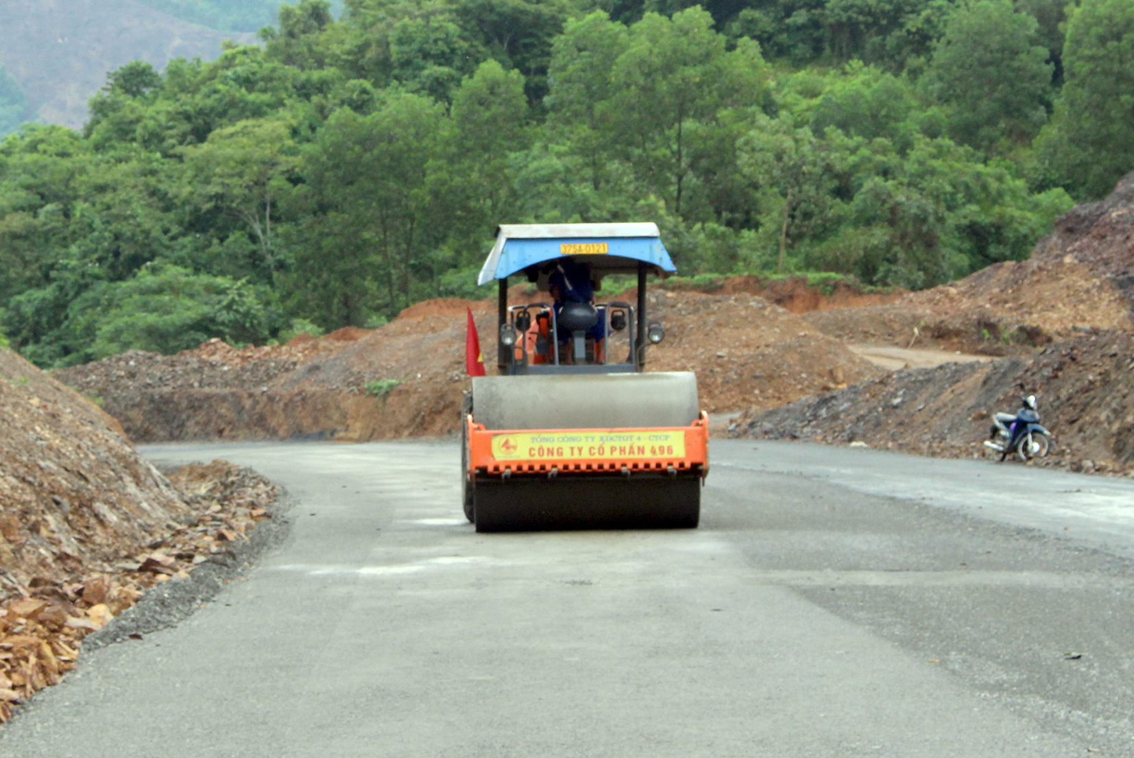 dự án cải tạo nâng cấp quốc lộ 3b đoạn qua cửa khẩu Pò Mã - Xuất Hóa, Bắc Kạn