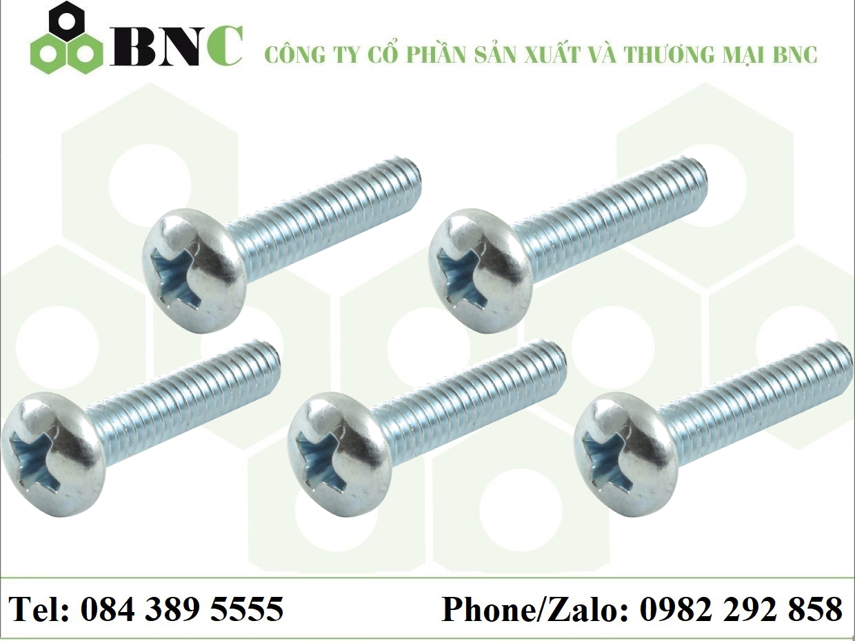 VÍT ĐẦU TRÒN REN BU LÔNG