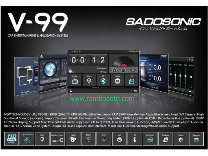 Màn Hình DVD Sadosonic V-99