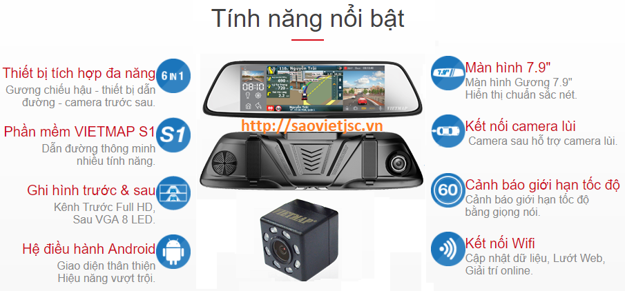 Camera hành trình VietmapG79