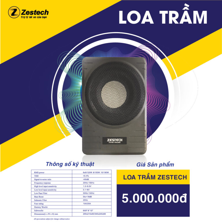 Loa trầm Zestech