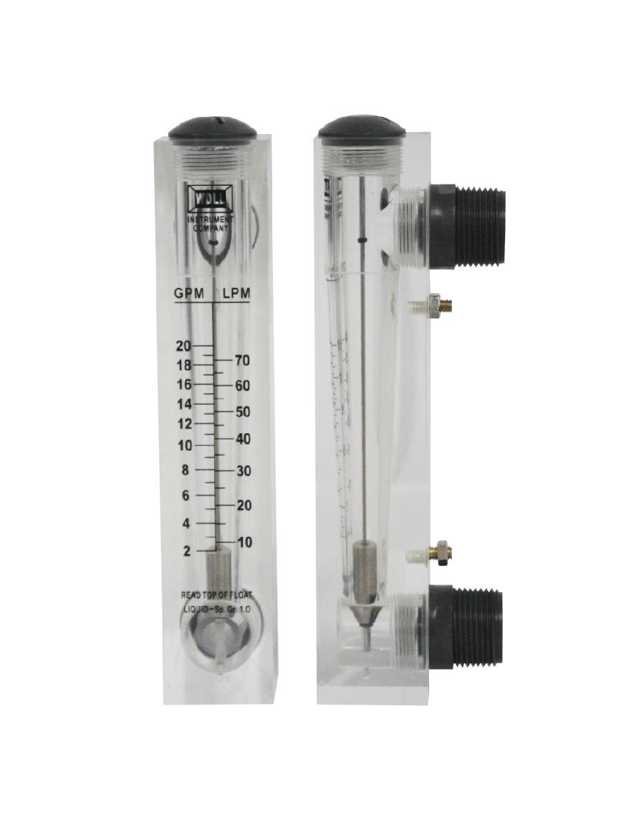 Lưu lượng kế lắp trên bảng điều khiển LZM-15Z