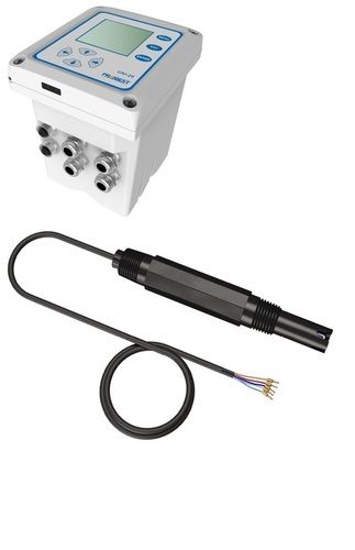 UNI20 + PH + ORP PH Probe Probe Sensor với bộ phát kênh kép