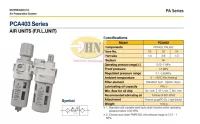 Bộ lọc khí PCA403-04-C và PCA403-04-DC - Mã bộ lọc khí mới đến từ Parker