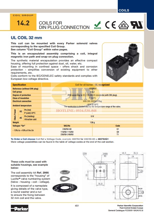 Coil 483764T1 Catalog