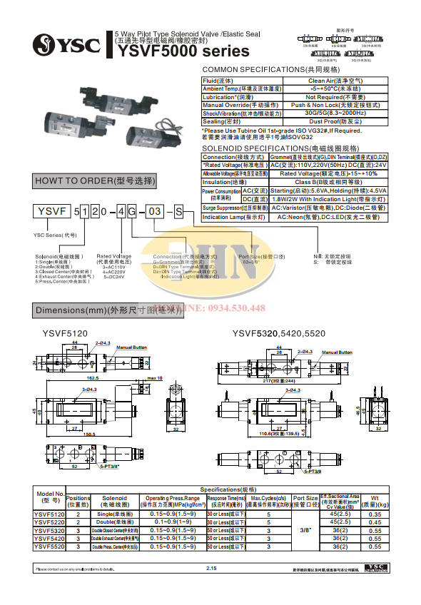 YSVF5000 Series