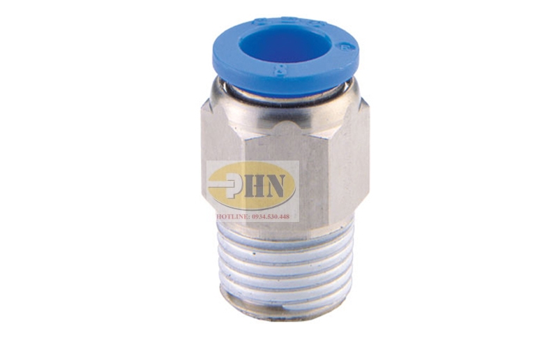 Đầu nối thẳng một đầu ống một đầu ren