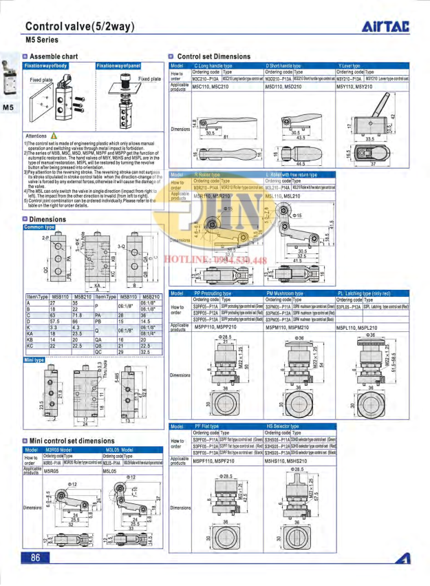 Control valve Airtac 1
