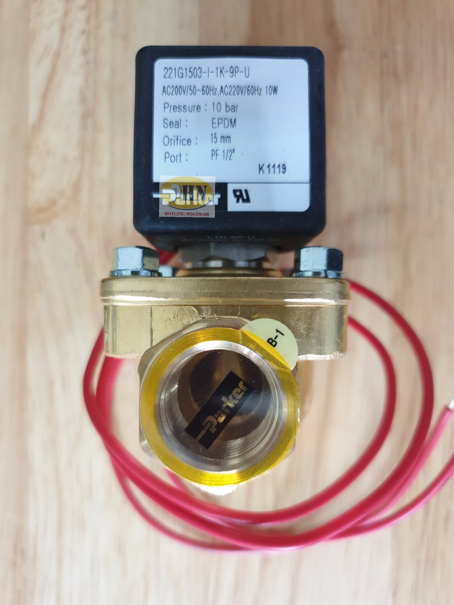 Van điện từ Parker 221G1503-I-1K-9P-U