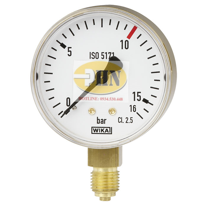 Đồng hồ Wika chân thẳng F68 16kg