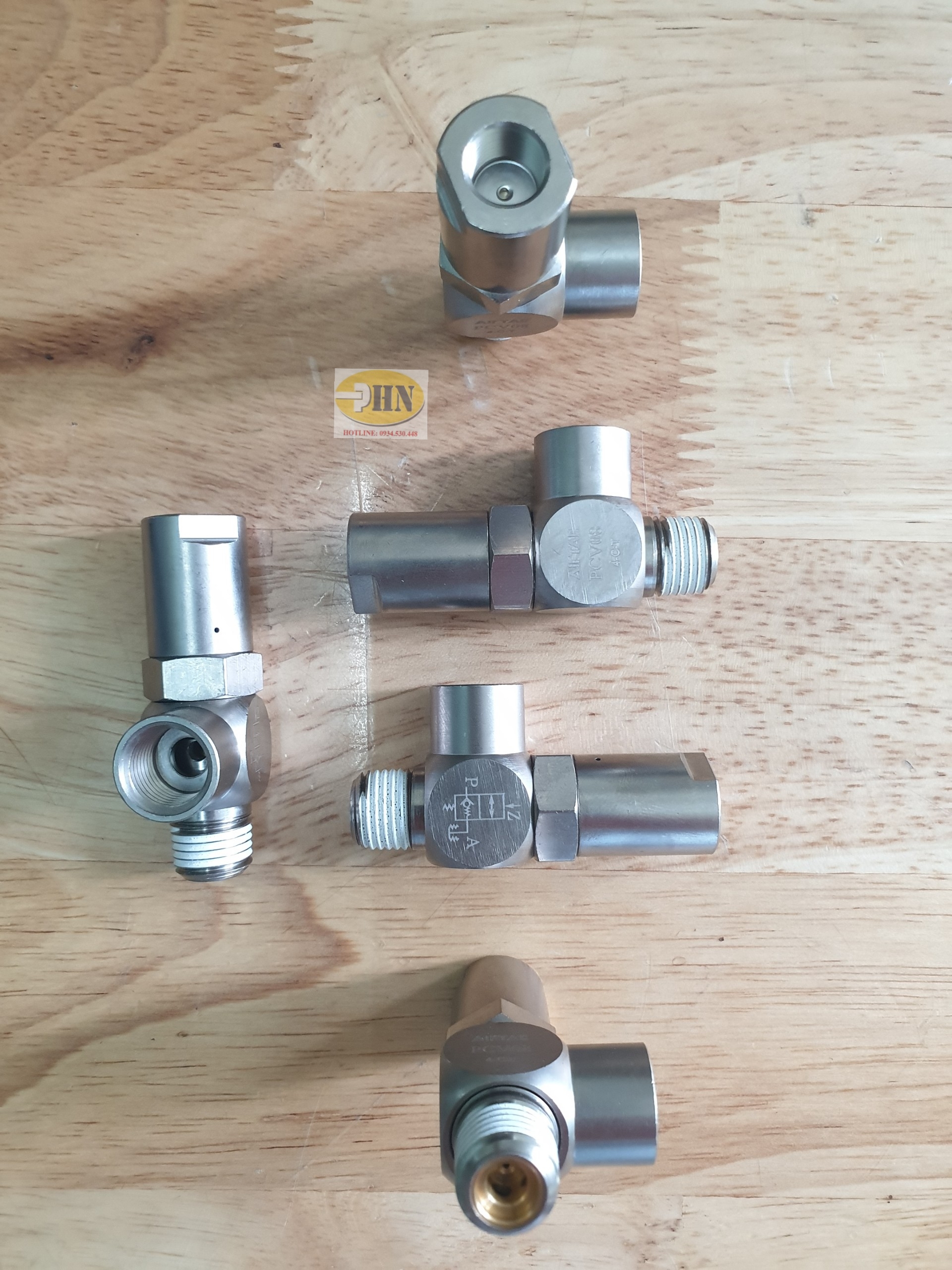 Van khí nén 1 chiều Airtac PCV-08